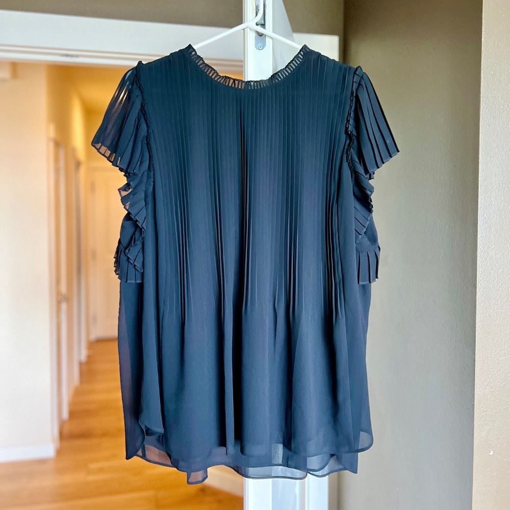 Ann Taylor short sleeve blouse